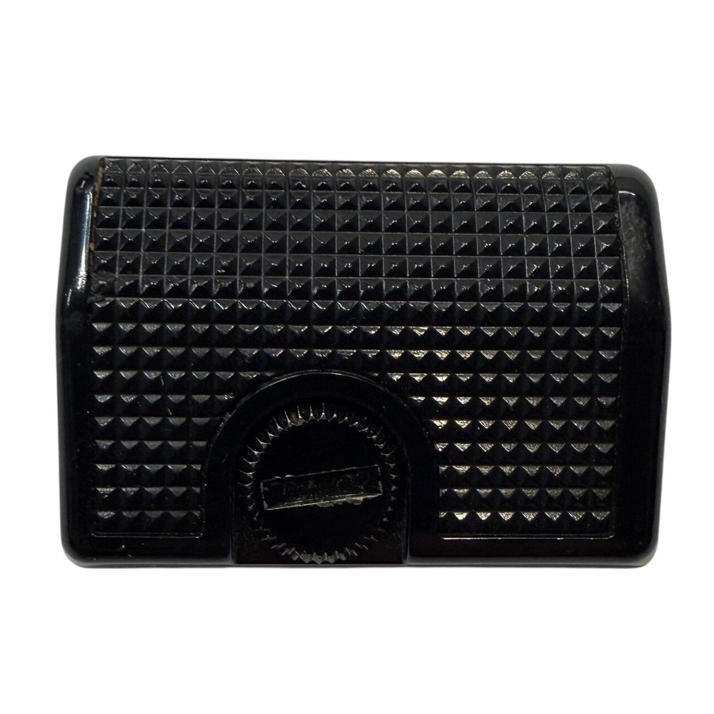 Vintage Polaroid Camera Replacement Part Black Textured Faceplate Accessory